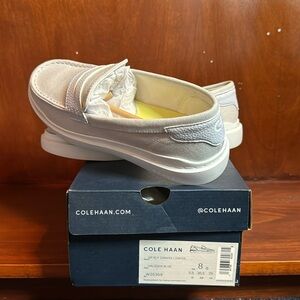 GP RLY Canvas loafer in Halogen blue, like new only worn once.